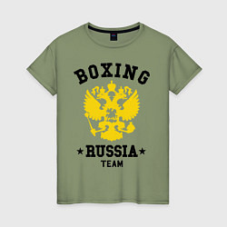 Женская футболка Boxing Russia Team