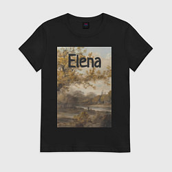Женская футболка Elena осень
