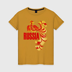 Женская футболка Russia