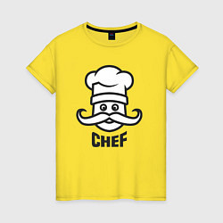 Женская футболка Chef