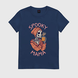 Женская футболка Spooky mama