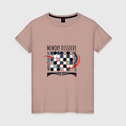 Женская футболка Молекулы памяти