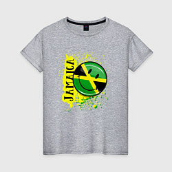 Женская футболка Jamaica smile