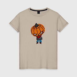 Женская футболка Sigma boy is Halloween