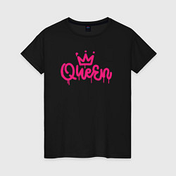 Женская футболка Pink queen