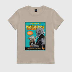 Женская футболка Mandalorian - Din Djarin