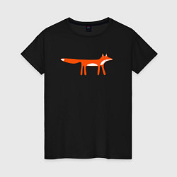 Женская футболка Funny fox