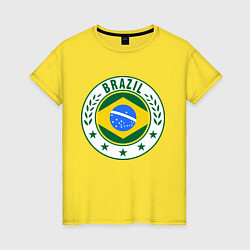 Женская футболка Brazil 2014