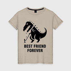 Женская футболка Godzilla best friend