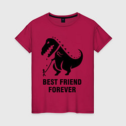 Женская футболка Godzilla best friend