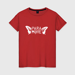 Женская футболка Paramore - logo