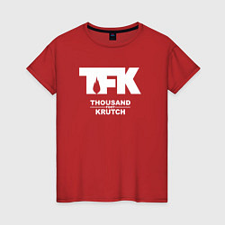 Женская футболка Thousand Foot Krutch - logo