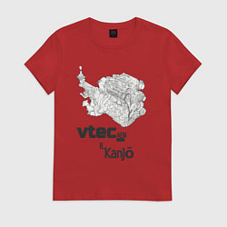Женская футболка Kanjo-vtec