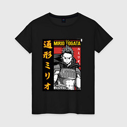 Женская футболка Моя геройская академия Mirio Togata