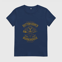 Женская футболка Даттон ранч