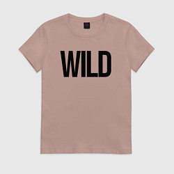 Женская футболка Wild