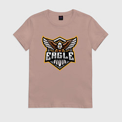 Женская футболка Eagle team