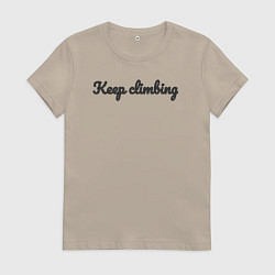 Женская футболка Безумный горный