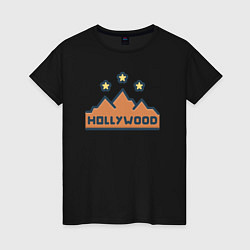 Женская футболка Hollywood stars