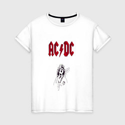 Женская футболка AcDc - roook фильтр amaro