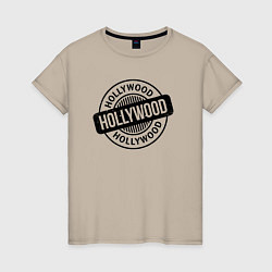 Женская футболка Hollywood vibe