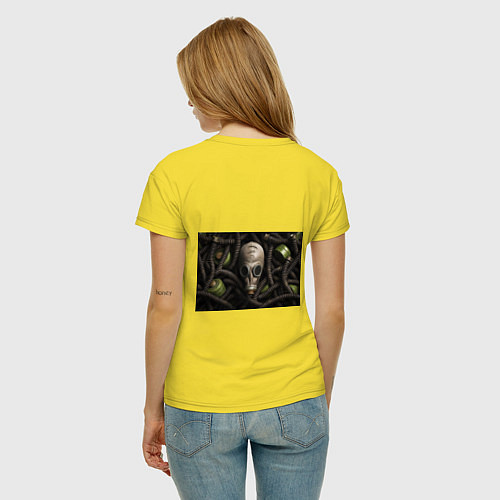 Женская футболка Авто рожденные в СССР / Желтый – фото 4