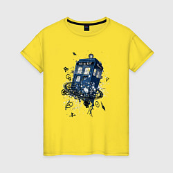 Женская футболка Magic tardis