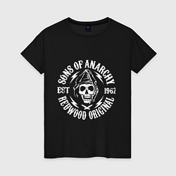 Женская футболка Sons Of Anarchy - redwood original