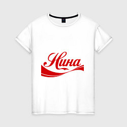 Женская футболка Нина
