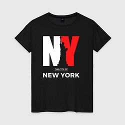 Женская футболка The city of New York