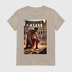 Женская футболка Спартак в Колизее