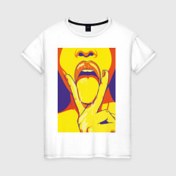 Женская футболка V-tongue