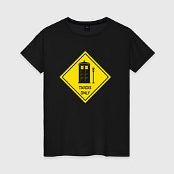Женская футболка Tardis only
