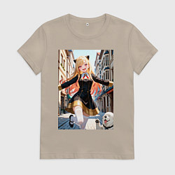 Женская футболка Марин Китагава косплей Ани Форджер