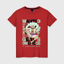Женская футболка One piece D Luffy wanted