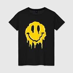 Женская футболка Dripping smile
