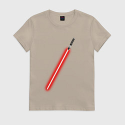 Женская футболка Меч ситха звёздные войны