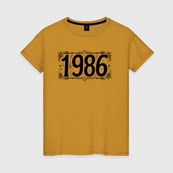 Женская футболка 1986 год в стиле ретро