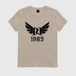 Женская футболка Крылатый 1989