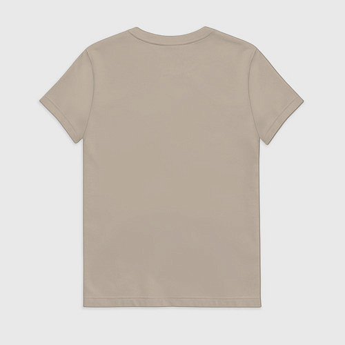 Женская футболка Джон Уик постер / Миндальный – фото 2