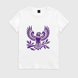 Женская футболка Орёл расправил крылья