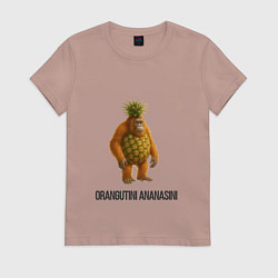 Женская футболка Orangutini Ananasini
