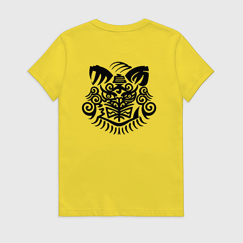 Женская футболка Тогамэ арт - Ветролом / Желтый – фото 2