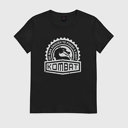Женская футболка Fight mortal kombat