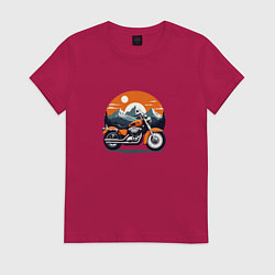 Женская футболка Дорога свободы