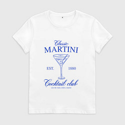 Женская футболка Classic martini