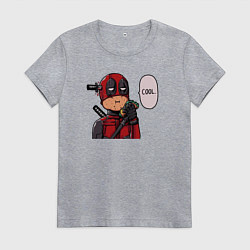 Женская футболка Deadpool cool