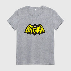 Женская футболка Batman old classic