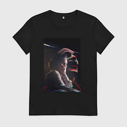 Женская футболка Смех Джокера