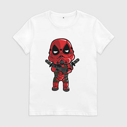 Женская футболка Trooper Deadpool